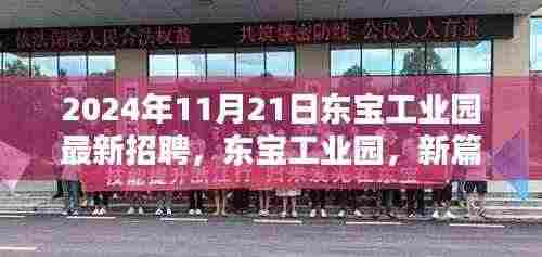 东宝工业园最新招聘深度解析，新篇章启航，2024年11月21日招聘亮点前瞻