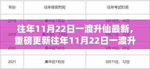 重磅更新揭秘，一渡升仙神秘传说再现江湖！