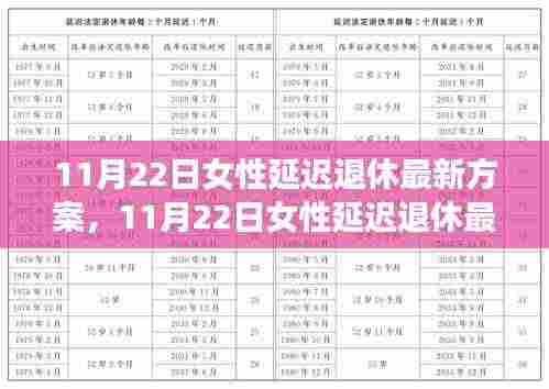 女性延迟退休最新方案揭晓,未来退休规划的新篇章(11月22日更新)