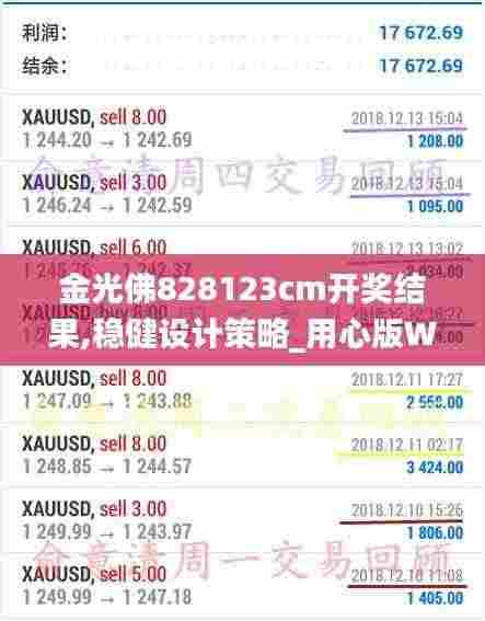 金光佛828123cm开奖结果,稳健设计策略_用心版WPR2.44