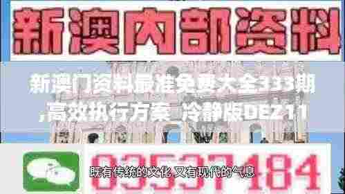 新澳门资料最准免费大全333期,高效执行方案_冷静版DEZ11.21