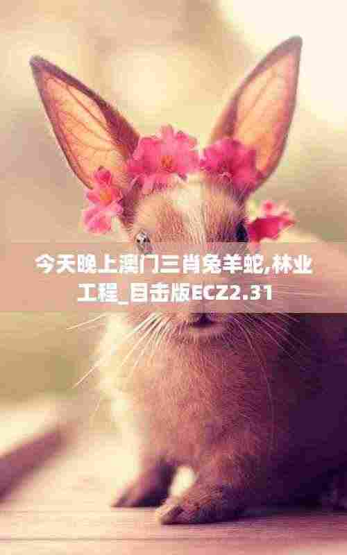 今天晚上澳门三肖兔羊蛇,林业工程_目击版ECZ2.31