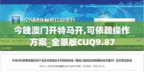 今晚澳门开特马开,可依赖操作方案_全景版CUQ9.87