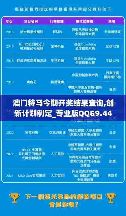澳门特马今期开奖结果查询,创新计划制定_专业版QQG9.44