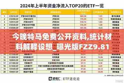 今晚特马免费公开资料,统计材料解释设想_曝光版FZZ9.81
