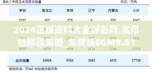 2024正版资料大全好彩网,实用性解读策略_车载版EGM9.81