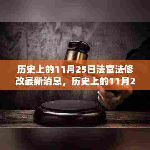 历史上的11月25日，法官法修改最新动态及其深远影响
