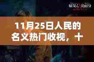 人民的名义再次掀起收视狂潮，11月25日热门收视数据出炉
