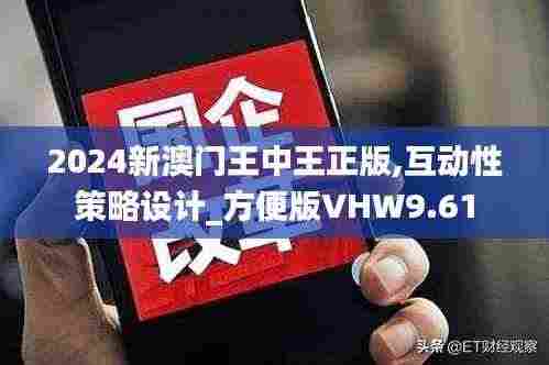 2024新澳门王中王正版,互动性策略设计_方便版VHW9.61