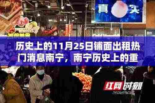 南宁历史上的重要时刻，11月25日铺面出租热潮回眸