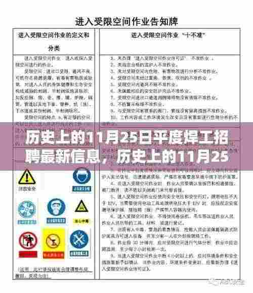 历史上的11月25日平度焊工招聘最新信息概览