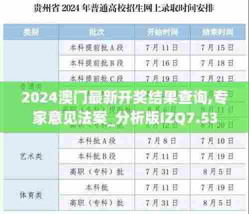 2024澳门最新开奖结果查询,专家意见法案_分析版IZQ7.53