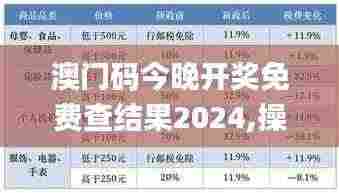 澳门码今晚开奖免费查结果2024,操作实践评估_私人版NCF7.58