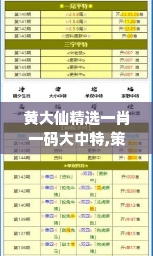 黄大仙精选一肖一码大中特,策略优化计划_车载版GCN4.14