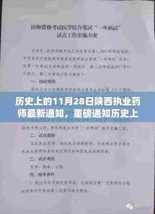 陕西执业药师最新动态揭秘，历史上的11月28日重磅通知发布在即！