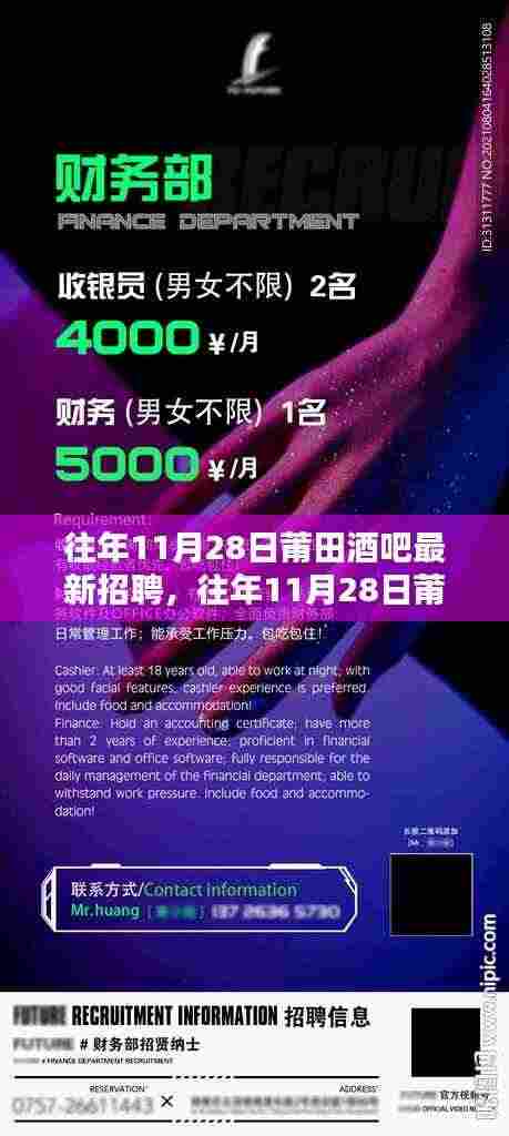 往年11月28日莆田酒吧招聘盛况及行业最新动态揭秘