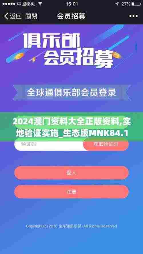 2024澳门资料大全正版资料,实地验证实施_生态版MNK84.162