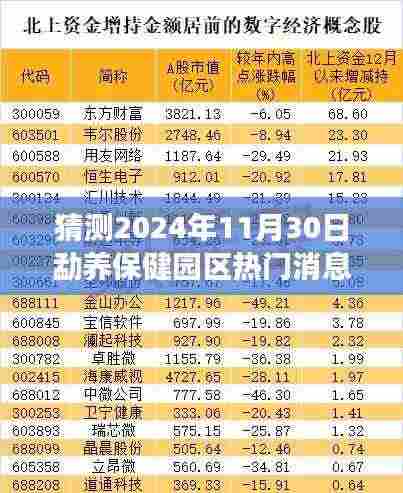 勐养保健园区发展多维解析与焦点预测，2024年热门消息展望