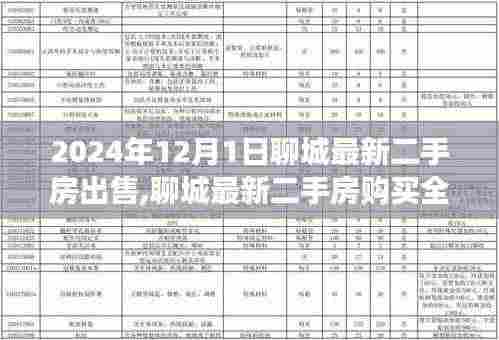 初学者全攻略，聊城最新二手房购买指南，从入门到成交的详细步骤（2024年）
