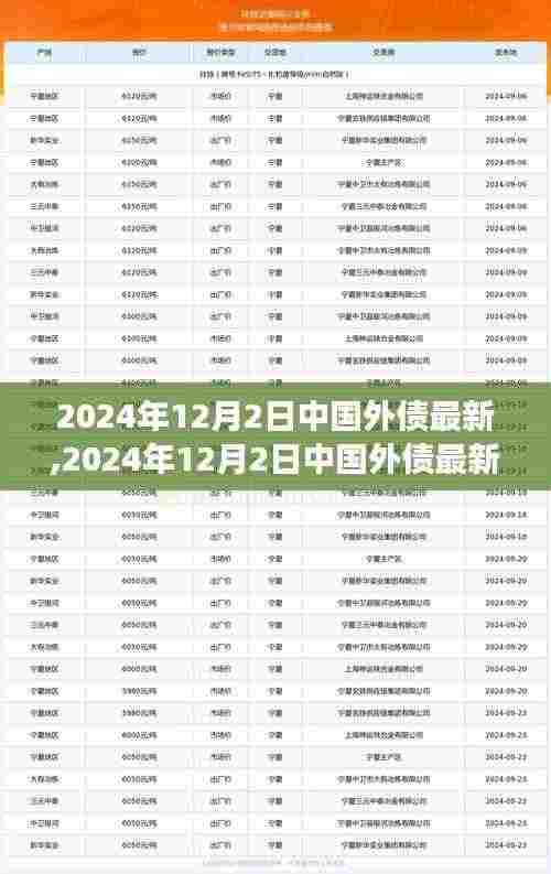 中国外债最新情况详解，获取与解读外债信息的步骤及技能