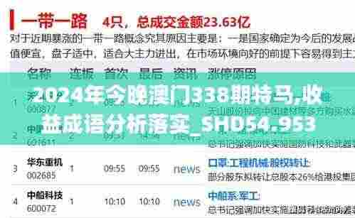 2024年今晚澳门338期特马,收益成语分析落实_SHD54.953-6