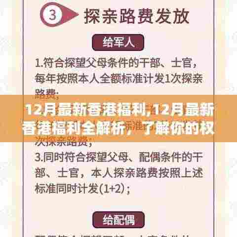 香港十二月福利全解析，保障权益，畅享生活
