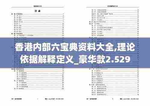 香港内部六宝典资料大全,理论依据解释定义_豪华款2.529
