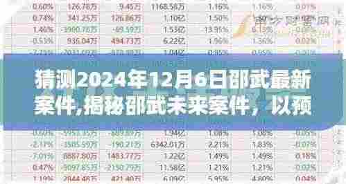 邵武未来案件预测分析，洞悉法治之光下的最新案件动态（2024年12月6日最新分析）
