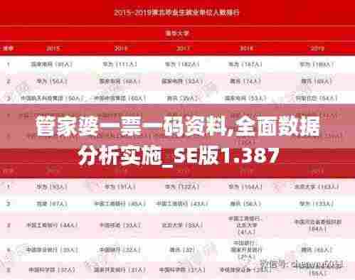 管家婆一票一码资料,全面数据分析实施_SE版1.387