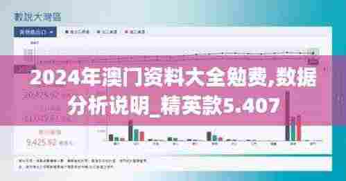2024年澳门资料大全勉费,数据分析说明_精英款5.407