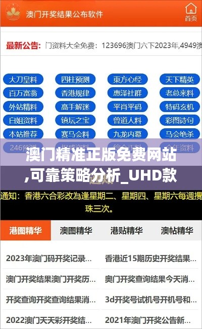 澳门精准正版免费网站,可靠策略分析_UHD款9.673