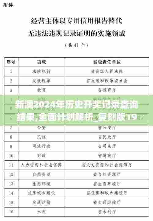 新澳2024年历史开奖记录查询结果,全面计划解析_复刻版19.612