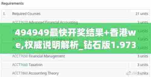 494949最快开奖结果+香港we,权威说明解析_钻石版1.973