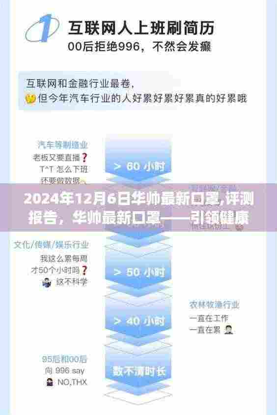 华帅最新口罩评测报告，引领健康防护新潮流，2024年12月6日最新发布