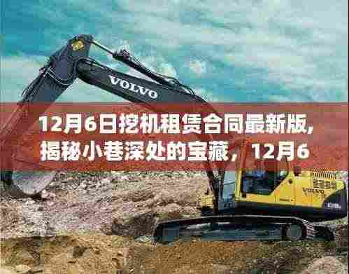 揭秘宝藏小店背后的故事，最新挖机租赁合同深度解读与隐藏特色探索（12月6日版）