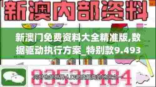 新澳门免费资料大全精准版,数据驱动执行方案_特别款9.493