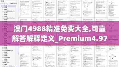 澳门4988精准免费大全,可靠解答解释定义_Premium4.977