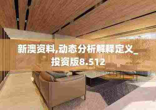 新澳资料,动态分析解释定义_投资版8.512