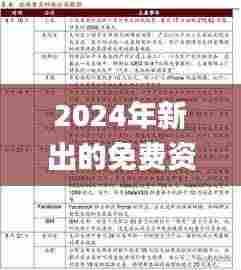 2024年新出的免费资料,前沿说明解析_8K1.891