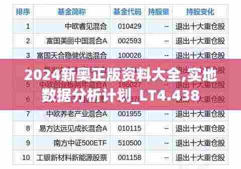2024新奥正版资料大全,实地数据分析计划_LT4.438