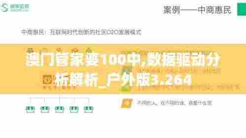 澳门管家婆100中,数据驱动分析解析_户外版3.264