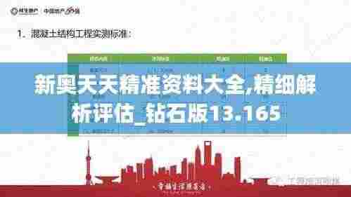 新奥天天精准资料大全,精细解析评估_钻石版13.165