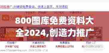 800图库免费资料大全2024,创造力推广策略_iShop7.768