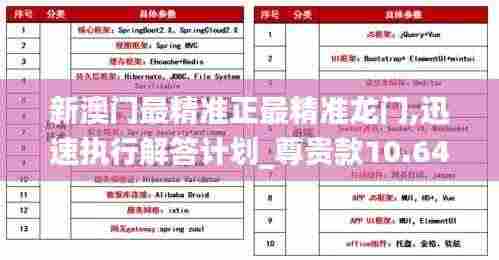 新澳门最精准正最精准龙门,迅速执行解答计划_尊贵款10.641