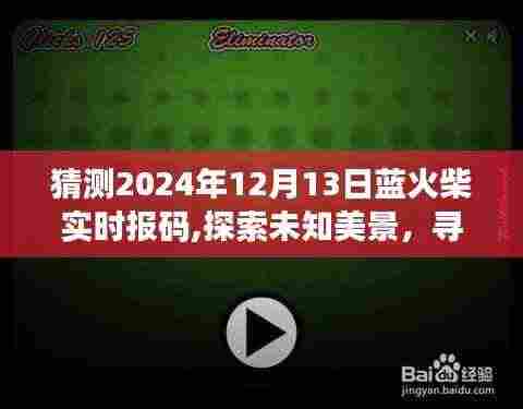 蓝火柴报码之旅，探索未知美景，奇妙预言与启程鼓舞，寻找内心平静的旅程展望（2024年12月13日）