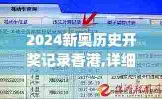 2024新奥历史开奖记录香港,详细解读解释落实_微型版5.312