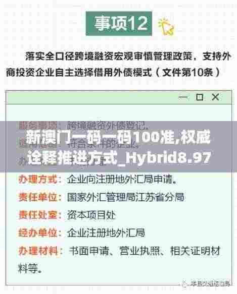 新澳门一码一码100准,权威诠释推进方式_Hybrid8.976