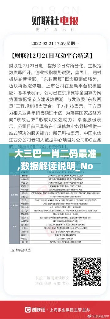 大三巴一肖二码最准,数据解读说明_Notebook9.758