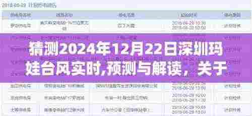 关于深圳玛娃台风在2024年12月22日的实时动态分析与预测解读