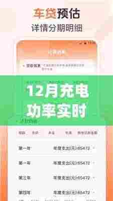 12月充电功率实时显示应用操作指南，适合初学者与进阶用户